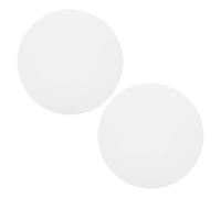VALICLUD Diffuseur de Lumière Rond pour Plafonnier, 2 Pièces, Abat-jour Circulaire Plaque de Diffusion pour Éclairage Doux et Uniforme
