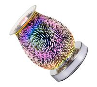 VALICLUD Diffuseur Huile Essentielle Verre Tactile Lampe Parfumée Design Unique pour Chambre Bureau Décoration et Sécurisée