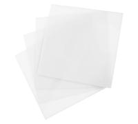VALICLUD Diffuseurs de Lumière LED Amélioration de L'éclairage Lot de 4 en Acrylique Blanc, Panneaux Diffuseurs Compatible Installations Modernes pour Plafonnier pour Salon