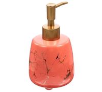 VALICLUD Distributeur de Céramique avec Pompe Longue Bouteille Lotion Décorative pour Salle de Bain Réutilisable et Portable Adapté pour Liquide Shampooing et Lotion