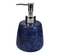 VALICLUD Distributeur Gel Céramique Antidérapant Rechargeable pour Shampooing et Gel Corps Bouteille Élégante Réutilisable pour Salle de Bain et Hôtels