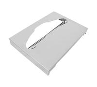 VALICLUD Distributeur Mural Extraction Papier Main en Acier Inoxydable Design Moderne et Argenté pour Couvre-sièges de Toilette pour Salles de Bain Publiques