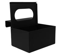 VALICLUD Distributrice de Moufles Noire Conteneur de Rangement Portable Fenêtre Transparente Grosse Capacité pour Supermarché Cuisine Professionnelle Distributeur Hygiénique et Pratique