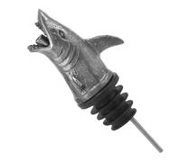 VALICLUD Doseur Bec Verseur Alliage de Zinc Style Requin pour Bouteilles de Vin Huile Olive et Vinaigre avec Couvercle Anti-poussière Distributeur Pratique pour Bars et Cuisine