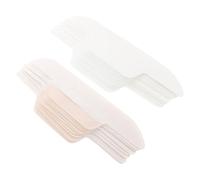 VALICLUD Doublure Anti-transpiration Jetable pour Chapeau et Chemise, Coussinets Absorbants en Tissu Non Tissé, Forme Incurvée, 24 Pièces pour Rendez-vous Intimes