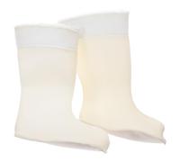 VALICLUD Doublures Isolantes Chaussettes de Randonnée pour Bottes Homme Doublure Chaude en Coton Artificiel Taille L 43-45 Chaussettes Montantes Imperméables pour Bottes de Pluie et