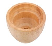 VALICLUD Douille E27 en Bambou Naturel Socle de Lampe LED DIY pour Lampe Murale Plafonnier Support Rustique Compatible Ampoules Standard Accessoire D’Éclairage Décoratif pour Salon et