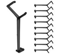 VALICLUD Écarteur de Branches Réglable en Plastique Noir pour Arbres Fruitiers, Lot de 20 Pièces, Formateur de Branche, Outil de Jardinage pour Courbure et Fixation des Rameaux, Support