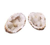 VALICLUD Échantillon de Minéral Naturel Boule de Cristal Brute Spécimen Oreiller Pédagogique pour Apprentissage des Sciences et Collection