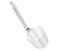 VALICLUD Écumoire Acier Inoxydable à Mailles Fines pour Friture et Cuisson Passoire Portable pour Pâtes et Aliments Frits Panier Filtrant Robuste et Hygiénique