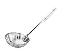 VALICLUD Écumoire Acier Inoxydable Brûlure avec Manche Creux Long Cuillère Passoire pour Cuisine Ustensile Wok et Pâtes Cuillère Araignée Polyvalente pour Filtrer et Égoutter