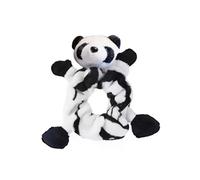 VALICLUD Élastique à Cheveux Panda en Peluche Mignon 1 Pièce Doux Extensible Accessoire de Coiffure Travail Sorties Design Adorable