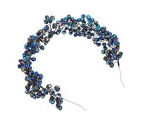 VALICLUD Elegant Bridal Headband With Beaded Comfortable Handmade Hair Accessory For Weddings And Formal Events Versatile Bridal Headdress For Brides