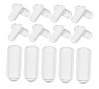 VALICLUD Embouts de Serrage-Tête en Caoutchouc 200Pcs Couvre-Embout Flexible Protection pour Cheveux Accessoires DIY pour Coiffure Remplacement Facile Capuchons Anti-Dommages