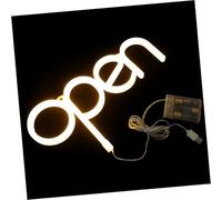 VALICLUD Enseigne LED Open Lumineuse Chaude pour Décoration Murale de Bar Restaurant Fête et Chambre Lampe Néon Ambiance Moderne