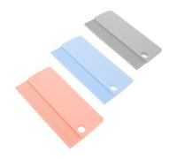 VALICLUD Ensemble 3 Pièces Brosse Anti-poils D’animaux Réutilisable en Caoutchouc Doux, pour Canapé, Tapis, Sièges de Voiture Épilateur Intérieur Voiture et Grattoir