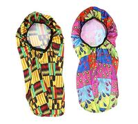 VALICLUD Ensemble De 2 Bonnets De Soins Capillaires Imprimés Pour Femmes Bonnet De Nuit Long En Satin Bonnet De Nuit Pour Cheveux Longs Bouclés Bonnet De Nuit Pour Cheveux Longs