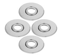 VALICLUD Ensemble de 4 Rosaces Encastrées pour Sprinkler Dn20, Plaques de Protection en Matériau Solide Résistantes aux Températures Extrêmes, Finition Invisible pour Plafond, Installation