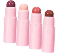 VALICLUD Ensemble de 4 Rouges à Lèvres Mats Repulpants 4 Pcs, Finition Mat Satinée, Teintes Mixtes, Hydratants, pour Femmes, Maquillage Quotidien et Soirées Couleur Aléatoire