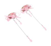 VALICLUD Ensemble De Coiffures De Style Chinois Ancien Pour Petites Filles Épingles À Cheveux Pinces À Pompons Pour Costumes Rétro De Lannée