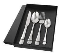 VALICLUD Ensemble de Couverts à Steak 4 Pièces en Acier Inoxydable Set Fourchette Cuillère Couteau Vaisselle Cuisine Occidentale Ustensiles pour Repas Maison Usage Restaurant et