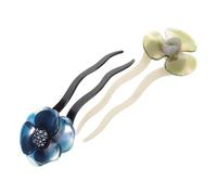 VALICLUD Épingle à Cheveux Rétro en 2Pcs Baguette à Cheveux Vintage Accessoire Hanfu Épingle Décorative et Filles pour Mariages et Occasions Spéciales