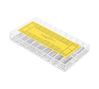 VALICLUD Épingle De Montre Et Goupille à Vis du Bracelet De Montre en Acier Inoxydable Doré, Fixation pour Réparations Horlogères, Accessoires pour Horlogers, Usage Professionnel, Taille 1,3 Mm