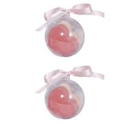 VALICLUD Éponge à Maquillage Forme Cœur Hydrophile Non-latex, Compacte et Facile à Tenir, Lot de 2 Set de Set pour Poudre Teint et Maquillage Visage