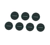 VALICLUD Éponge à Maquillage Poudre Double Usage 7 Pièces Ronde Verte Non-latex Sèche et Humide pour Visage Peau Sensible Usage Quotidien