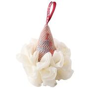 VALICLUD Éponge De Douche Maille Forme Fleur Pouf Exfoliant Pour Corps Boule De Bain Facile Mousse