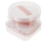 VALICLUD Éponges De Maquillage Douces 2 Pièces Petit Format Rond Et Carré Utilisables à Sec Et Humide Pour Visage Sangle De Maintien Pour Femmes Et Filles Usage Quotidien Maison Et Salon