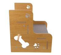 VALICLUD Escalier Antidérapant pour Petits Chiens et Chats Marchepied Double Couche Confortable Toute Saison Rampe Compacte pour Lit et Canapé Accès Sécurisé Animaux Âgés et Petits