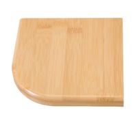 VALICLUD Étagère d'angle Murale Simple en Bois 15x15cm, Bords Arrondis | Fixation Solide au Mur, Usage Salle de Bain et Salon, Style Moderne, Format Compact 5,91x5,91x1,57
