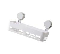 VALICLUD Étagère Murale de Rangement sans Perçage pour Salle de Bain Support Pratique Plastique Organisateur Mural Carré pour Accessoires et Produits Facile à Installer sans Abîmer Murs