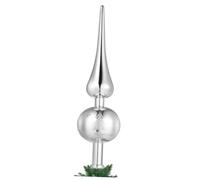 VALICLUD Étoile de Sapin Noël Argentée Petite Décoration de Noël Festive pour Arbre Ornement et Compact pour et Intérieurs