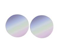 VALICLUD Étui à Poudre en Vrac 2 Pièces Ultra-fin 3g Miroir et Houppette pour Femme Utilisation Maquillage Portable