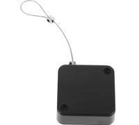 VALICLUD Étui Antivol Rétractable Câble Acier 1 M Noir 2 Crochets de Verrouillage Câble Télescopique Sécurité pour Télécommande et Matériel Électronique Protection Commerce et Boutique