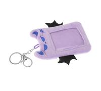 VALICLUD Étui de Protection pour Carte en Peluche Ailes de Démon, Porte-clés Mignon et Unique, Facile à Transporter, pour Étudiants et Usage de Bureau