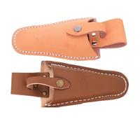 VALICLUD Étui en Cuir de Vachette pour Pince de Ceinture et Sécateur, Lot de 2, Protection Renforcée, Compatible Taille-Haie, Pochette à Outils pour Jardinage et Électricien