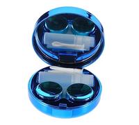 VALICLUD Étui Lentilles Contact Portable Étanche avec Boîtier Plastique pour Étui Accessible pour Lentilles Couleur Rangement Voyage et Soin des Yeux