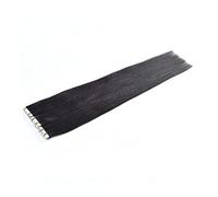 VALICLUD Extensions De Cheveux Humains Naturels Pour Femmes Cheveux Noirs Teintable Lissable Bouclable