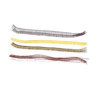 VALICLUD Faux Cils en Nylon pour Poupée 20 Pièces 0,6 Cm Multicolores Accessoires DIY pour Garçon et Filles Fabrication de Cils Décoratifs