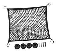 VALICLUD Filet De Coffre Extensible pour Voiture avec Sangles Élastiques pour Rangement De Coffre Et Organisation De Bagages Le
