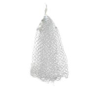 VALICLUD Filet de Pêche de Remplacement en Nylon et Fer 9 Mailles, Facile et Pratique pour Canne à Pêche, Filet Blanc pour Piège à Poissons et Épuisette Bassin