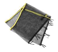VALICLUD Filet de Sécurité de Rechange pour Trampoline Filet de Protection Autour du Trampoline Rond Noir PP et Nylon Installation Facile Empêche Les Petits Objets de Tomber pour Activités