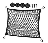 VALICLUD Filet Organisateur De Coffre pour Voiture avec Sangles Élastiques Et Conception Renforcée pour Rangement Sécurisé