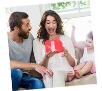 VALICLUD Film Cellophane Opp Large pour Fleurs et Rouleau Rouge Vif Film Transparent Durable pour Bouquets et Paniers Décoratifs