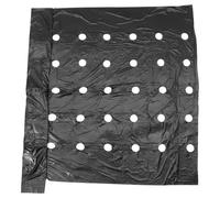 VALICLUD Film de Paillage Perforé en PE Noir 095 X 10 M Couverture Plastique Agricole Isolante Thermique pour Culture Protection du Sol et Régulation de L'Humidité