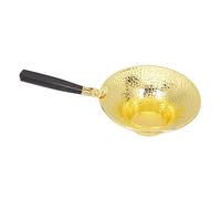 VALICLUD Filtre à Thé à Main Maille Fine Passoire Doré Infuseur Pratique pour Maison et Bureau Accessoire Filtre à Thé et Lavable