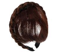 VALICLUD Fishtail Braided Hair Headband With Air Synthetic Hair Extension For Women And Natural Looking Lightweight Hairpiece